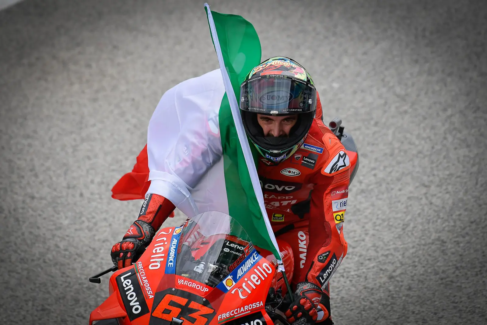 Motogp San Marino : Pecco Bagnaia Juara, Record pecah !!! Bastiani gilaaa, Vinales ediann