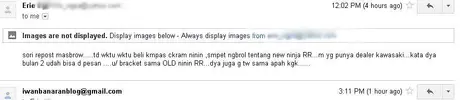 EMail New Kawasaki Ninja150RR sudah bisa dipesan bulan Februari 2012??….