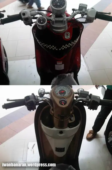 Fino-Scoopy7 Komparasi fisik Honda Scoopy vs. Yamaha Fino. Serupa tapi tak sama……
