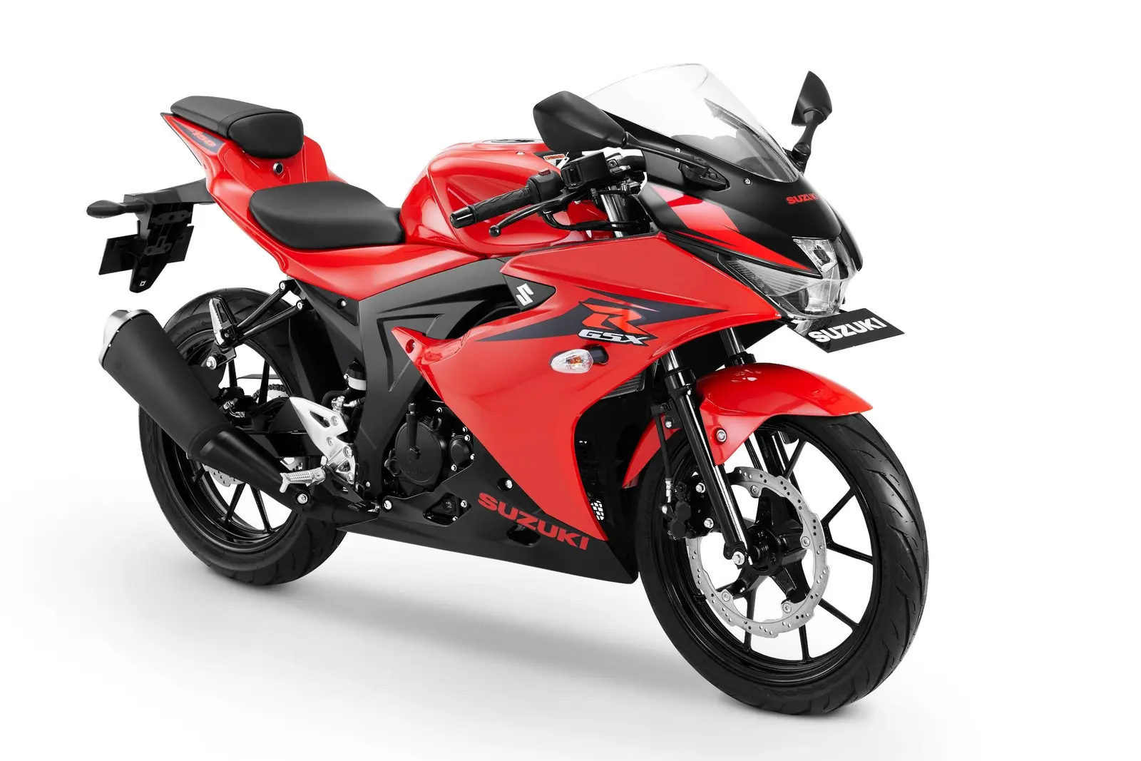Mega gallery Suzuki new GSX-R150 warna 2018, warna putih hilang