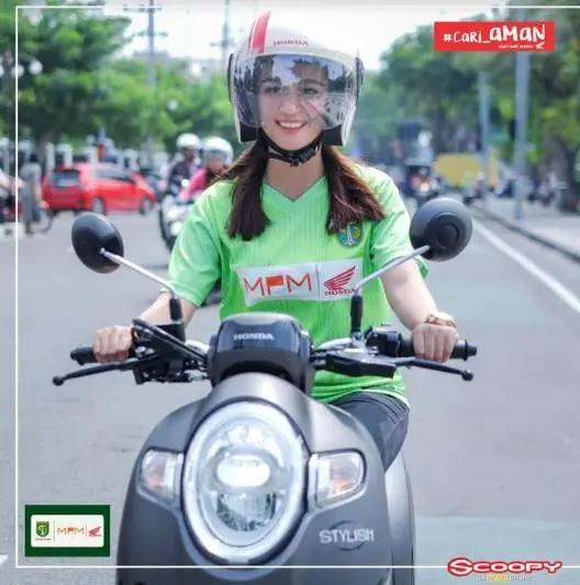 PT MPM Honda terus genjot kampanye keselamatan berkendara….supporter bonek disasar