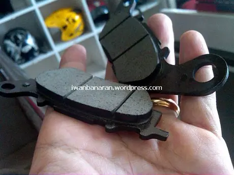 Kampas rem Byson jebule sama dengan Vixion…