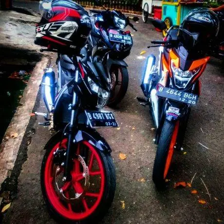 satria FI vs Sonic