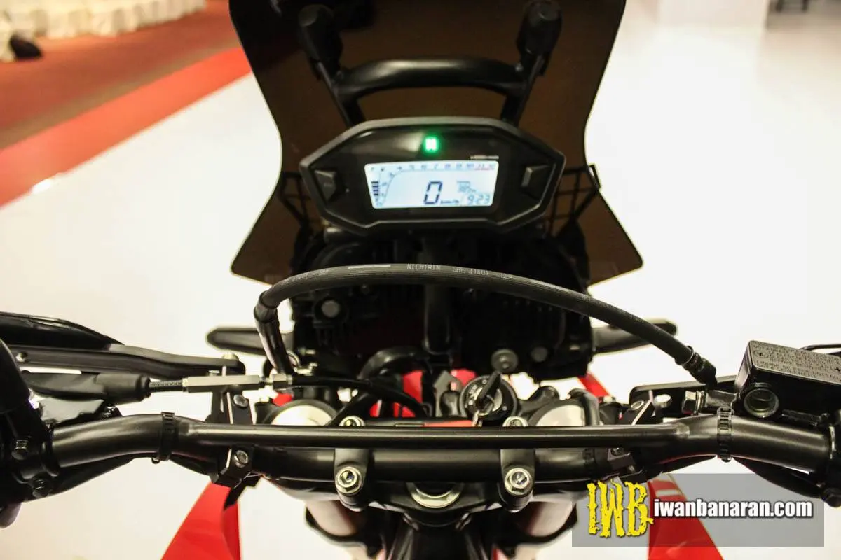 Mega gallery Honda new CRF250 Rally….USD Showa 43mm, kokoh tenan
